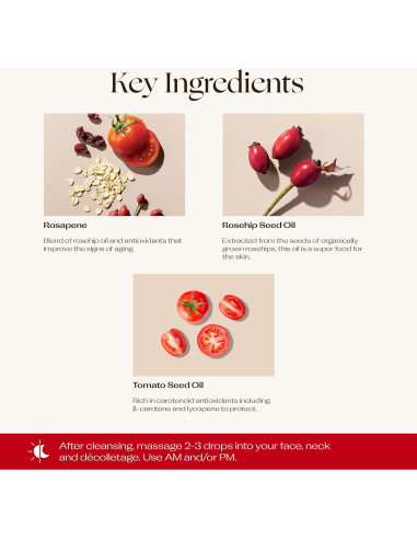 Aceite de Rosa Mosqueta Antioxidante Trilogy 30 ml Orgánico