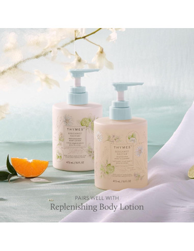Gel de Ducha Hidratante Thymes 473 ml - Bergamota y Loto