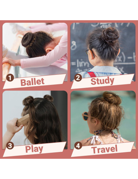 Juego de Hacedores de Moños TsMADDTs con Redes y Horquillas