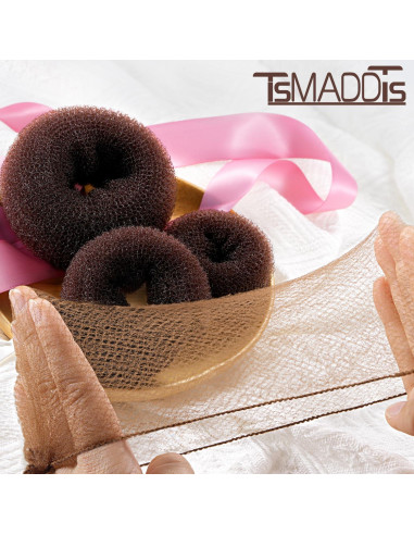 Juego de Hacedores de Moños TsMADDTs con Redes y Horquillas