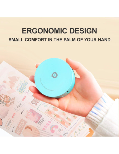 Impresora de Etiquetas Portátil PeriPage L1 Rosa - Bluetooth, Sin Tinta