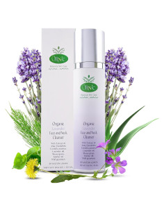 Limpiador Facial Orgánico Ornic con Aloe Vera y Lavanda 142g