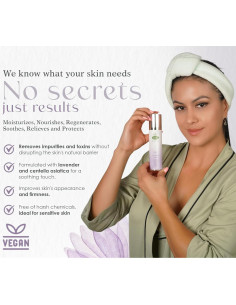 Limpiador Facial Orgánico Ornic con Aloe Vera y Lavanda 142g 2