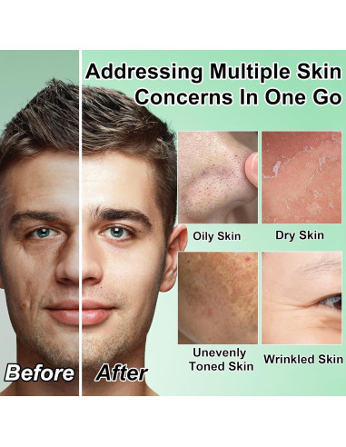 Set de Cuidado Facial para Hombres GOWLAVER - Hidratante y Antienvejecimiento