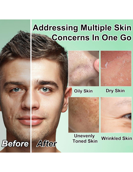 Set de Cuidado Facial para Hombres GOWLAVER - Hidratante y Antienvejecimiento