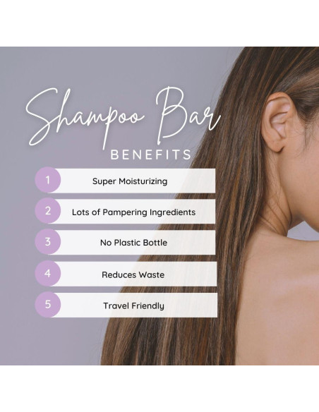 Jabón Sólido de Champú Eclectic Lady 113 g con Aceite de Argán