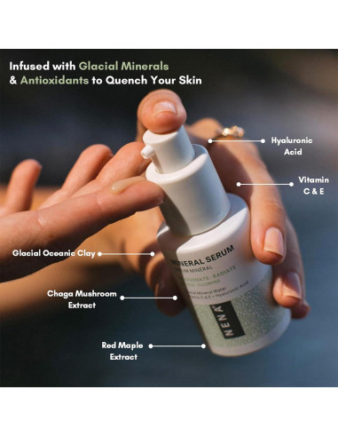 Suero Mineral NENA Cuidado de la Piel 29.57 ml - Vitamina C y Ácido Hialurónico