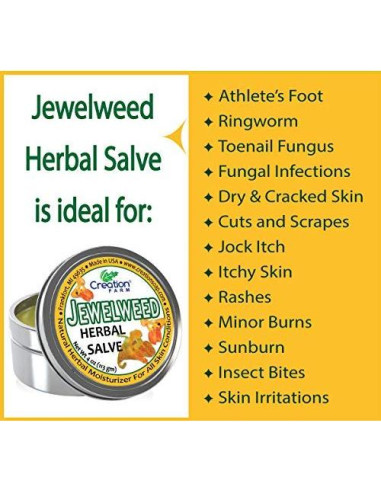 Ungüento de Jewelweed Creation Farm 113 g - Alivio Piel