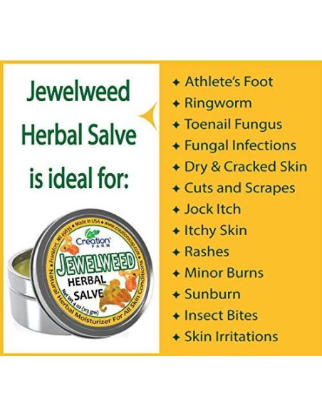 Ungüento de Jewelweed Creation Farm 113 g - Alivio Piel