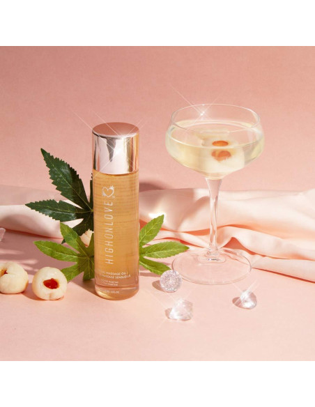Aceite Corporal Natural HighOnLove 120ml - Martini de Lichi