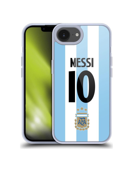 Funda de Gel Grado Militar AFA Lionel Messi para iPhone 16e