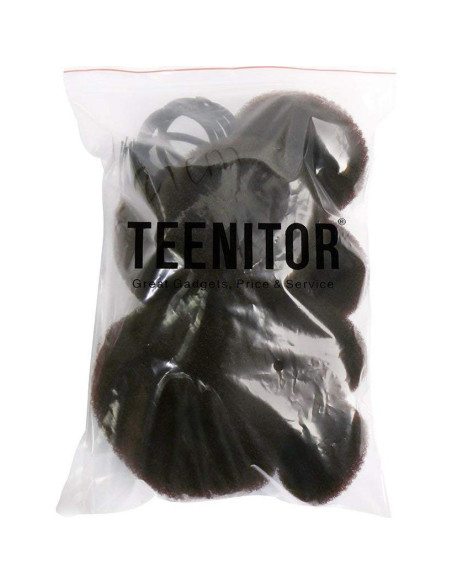 Conjunto Hacer Moño Donut Teenitor - 7 Piezas Marrón