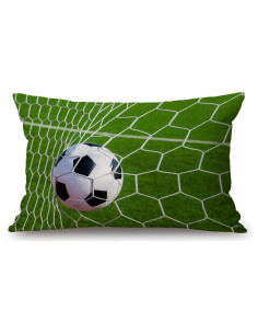 Funda de Almohada Decorativa Solekla Algodón Lino 30x50 cm