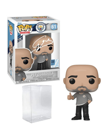 Funko Pop Pep Guardiola Autografiado Facsímil Manchester City