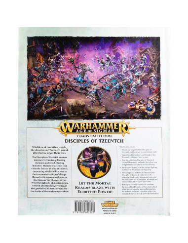 Battletome Warhammer Age of Sigmar Games Workshop Tzeentch