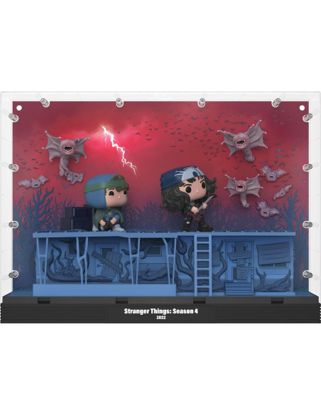 Funko POP! Deluxe Stranger Things - Dustin y Eddie con Demobats Funko POP! Deluxe Stranger Things - Dustin y Eddie con Demobats