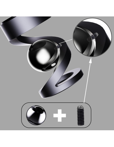 Spinner Antiestrés de Metal Berotok - Alivio para Adultos