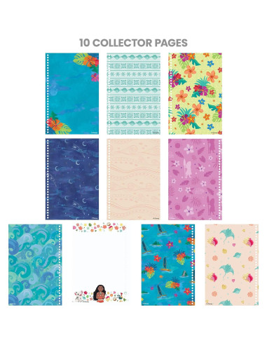 Libro de Stickers Disney Moana Fashion Angels - 1000 Stickers