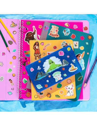 Libro de Stickers Disney Moana Fashion Angels - 1000 Stickers