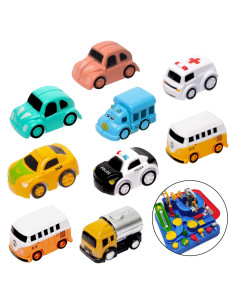 Mini Pista de Carreras Aventura Ecam - 9 Piezas Educativas