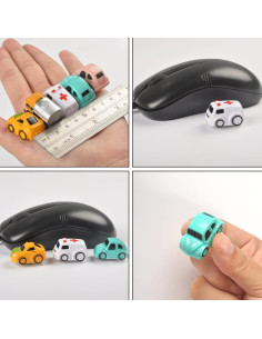 Mini Pista de Carreras Aventura Ecam - 9 Piezas Educativas 2