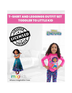 Conjunto camiseta y leggings Mirabel Disney Encanto 2T Rosa 2