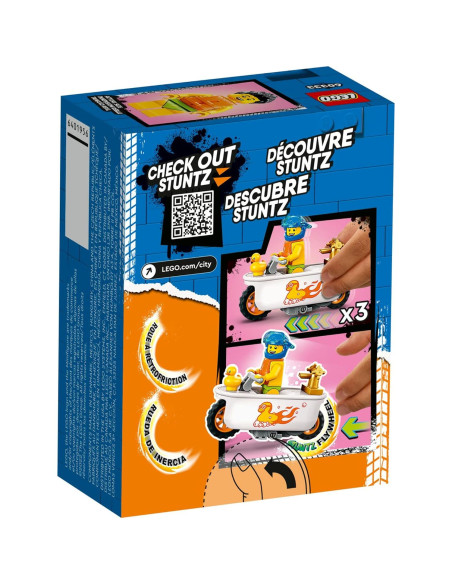 LEGO City Stuntz Moto Acuática 60333 - Juguete 14 Piezas