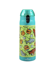 Botella de Agua Aislada SCS Direct 384 ml Niños Octonauts Teal