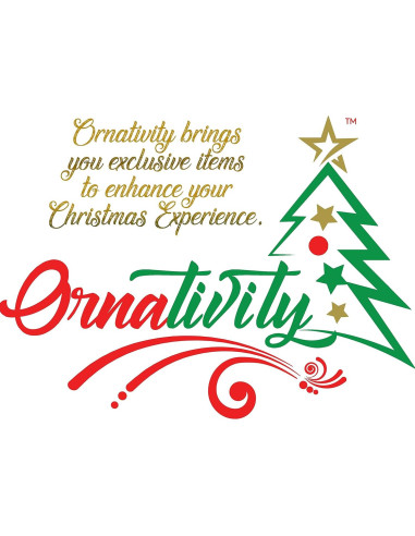 Adorno Colgante Cascanueces Ornativity Set 5 Piezas 12.7 cm