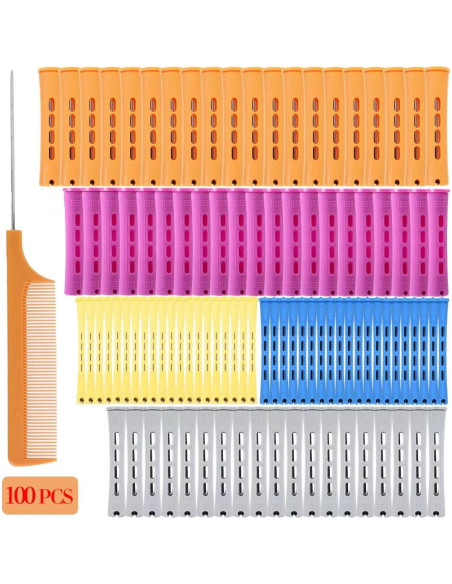 Juego de 100 Varillas de Rizar Cabello YOROSTAR - Sin Calor