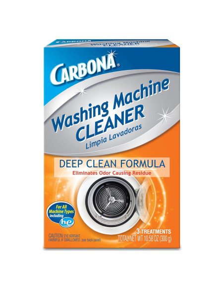 Limpiador de Lavadora Carbona 300g | Elimina Olores y Residuos