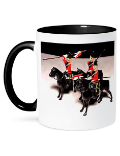 Taza Bicolor 15oz 3dRose Soldados de Juguete Britlance