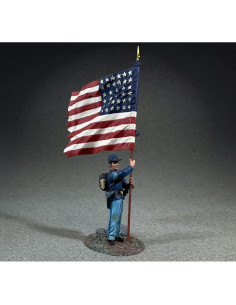 Figura de Metal W. Britain 31417 Guerra Civil Americana 1:30 2