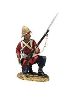 Figura de Soldado W. Britain Guerra Anglo Zulu 24 Infantería 6 cm