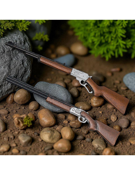 Set 2 Rifles Miniatura Marsrut 1/12 para Casa de Muñecas