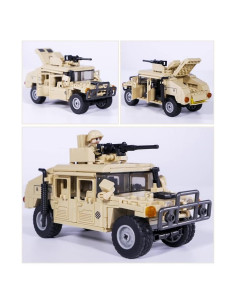 Juguete de Construcción Vehículo Militar DOUBLEEAGLE 265 Piezas