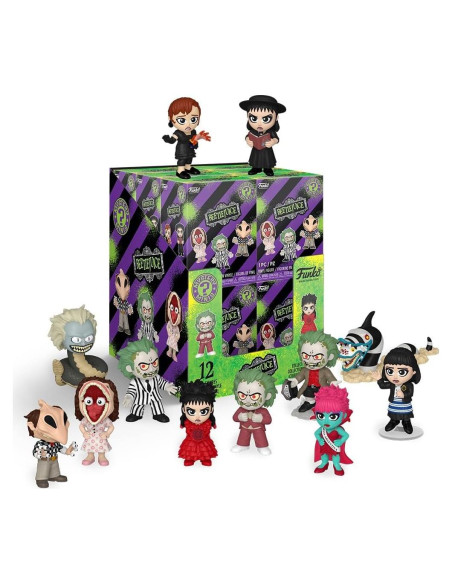 Funko Mystery Minis Beetlejuice - Figura de Vinilo 7.6 cm