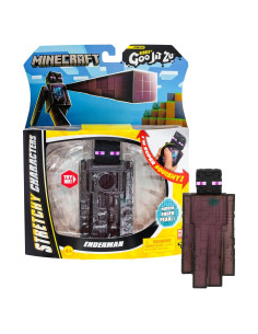 Héroes de Goo Jit Zu Enderman Minecraft Estirable 13.77 cm