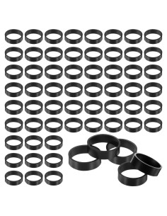 100 Bandas Elásticas de Silicona Exclaith 15mm Reutilizables