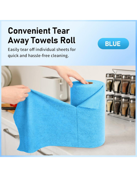 Toallas de Microfibra HOMERHYME 75 Piezas 29.2x29.2cm