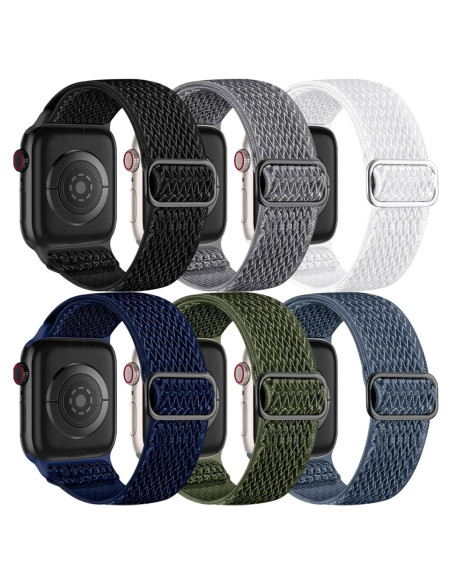 Correa Deportiva Nylon Elástico Lerobo para Apple Watch 38-49mm