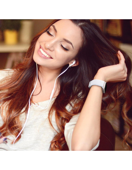 Correa Deportiva Nylon Elástico Lerobo para Apple Watch 38-49mm