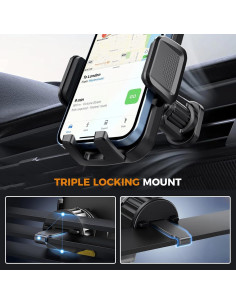 Soporte para Teléfono de Coche Yiokouz Ajustable Universal 2