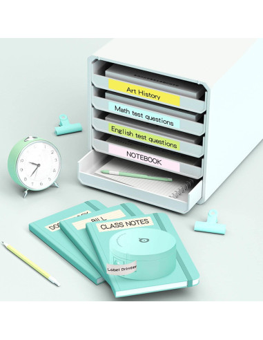 Impresora de Etiquetas Portátil PeriPage L1 Rosa - Bluetooth, Sin Tinta