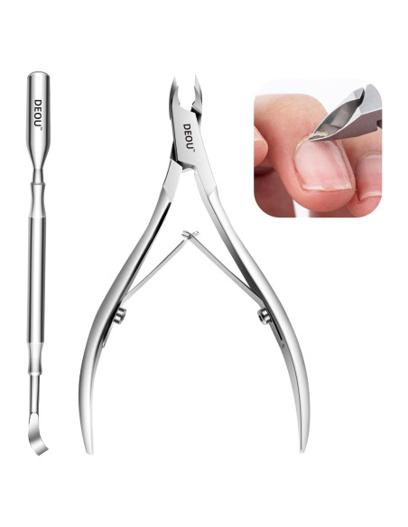 Tijeras de Cutícula DEOU Profesionales de Acero Inoxidable
