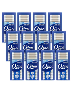 Bastones de Algodón Q-tips 100% Algodón 500 Unidades