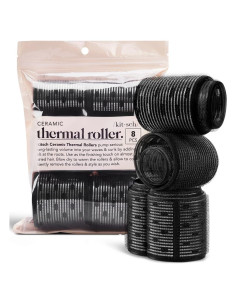 Rizadores Térmicos de Cerámica Kitsch Pro - 8 Piezas para Cabello