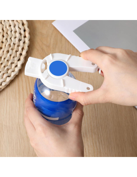 3 Piezas Abrebotellas Multifuncional Ymapinc Blanco Ergonomico