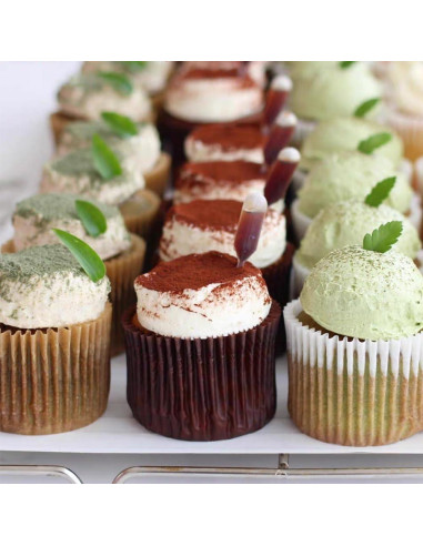 Forros de Cupcake Estándar SKIDEC 300 Piezas Papel Desechable