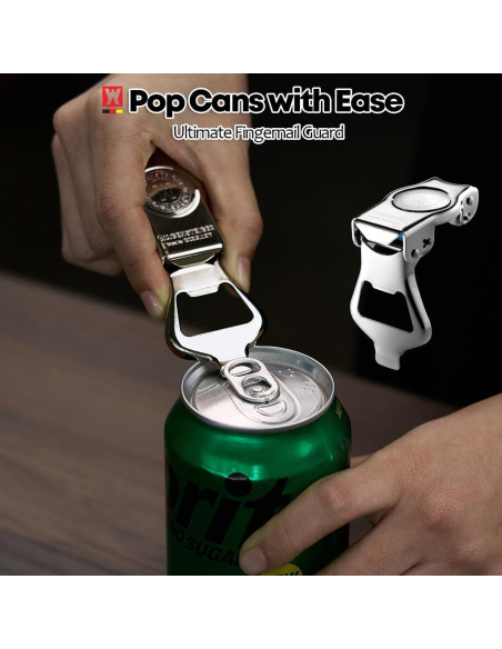 Abrebotellas 3 en 1 WAGENSTEIGER de Acero Inoxidable SUS304